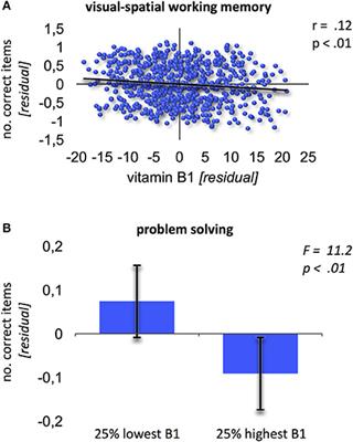 A Complex Interplay of Vitamin B1 and B6 Metabolism with Cognition, Brain Structure, and Functional Connectivity in Older Adults